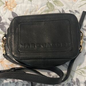 Marc Jacobs Black Leather Crossbody Bag